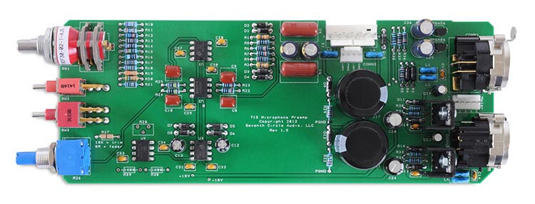 SCA Seventh Circle Audio T15 Series Microphone Preamplifier Module