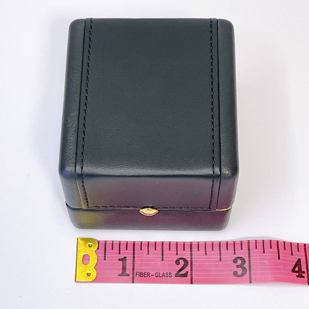 GRAFF Authentic Ring case Black Leather Accessories Jewelry box Damage case