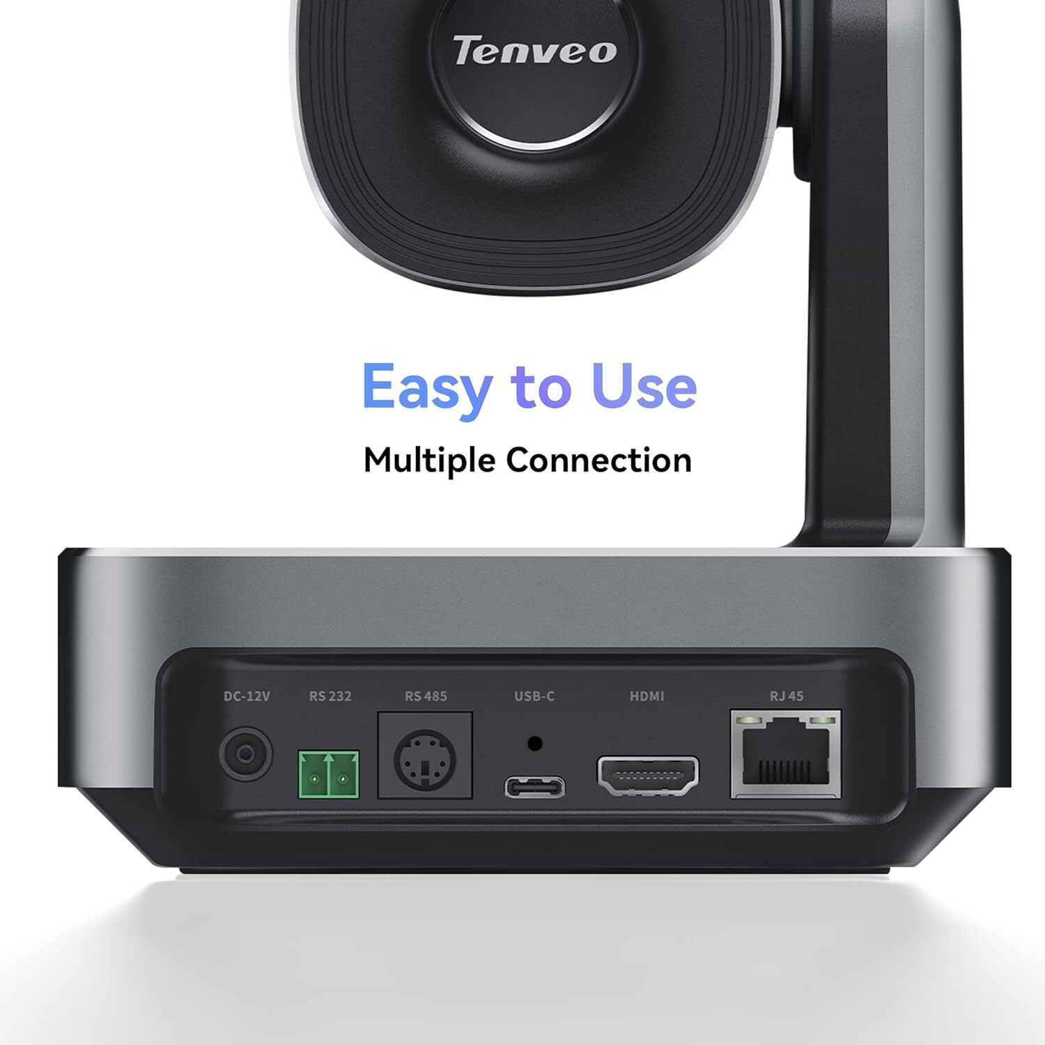 Tenveo 4K PTZ Conference Camera with 12X Zoom Wide View Angle USB3.0/HDMI/RJ45
