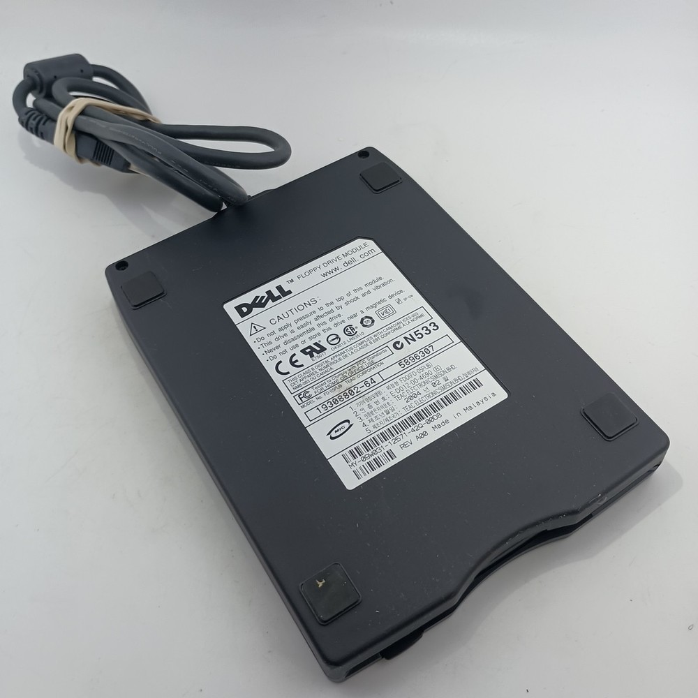 #P) Dell 3.5" Floppy Drive Module Model: FD-05PUB External USB Tested