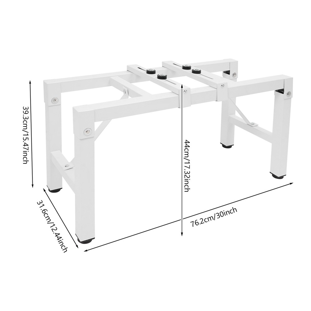 Mini Split Ground Stand Carbon Steel Air Conditioner Support Base 132 lbs Load