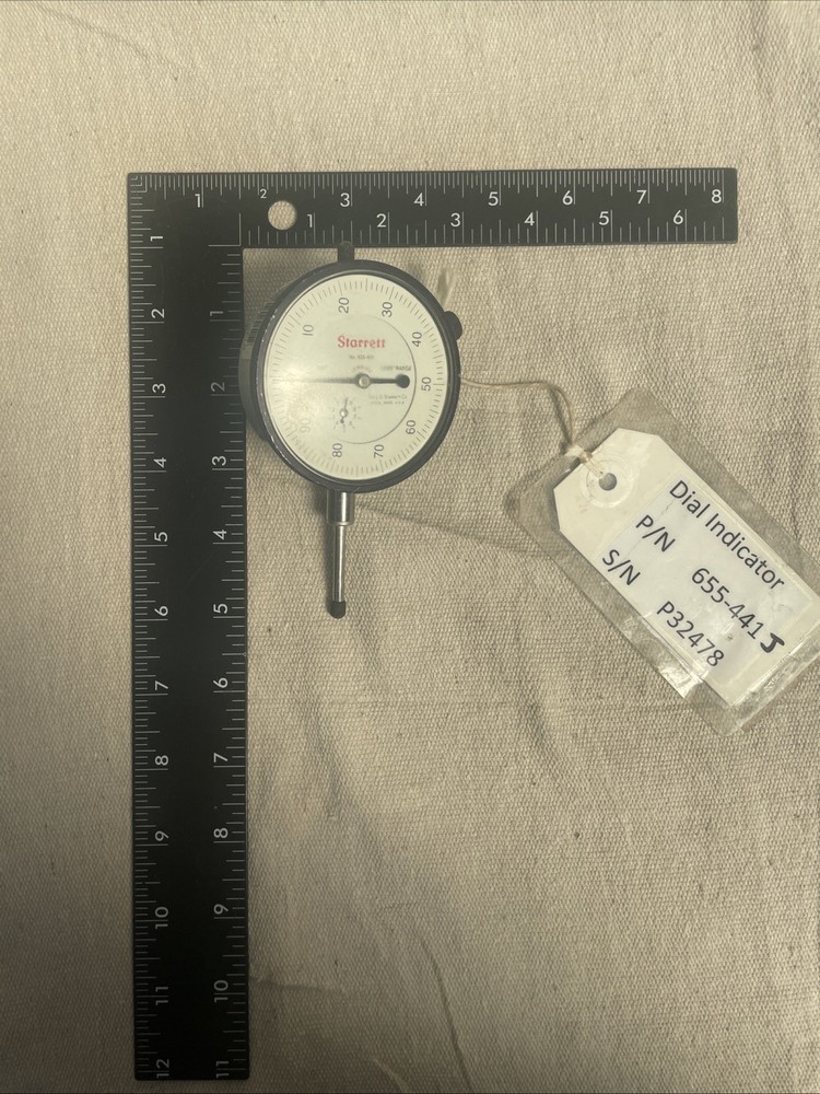 Vintage Starrett No 655-441J Indicator USA