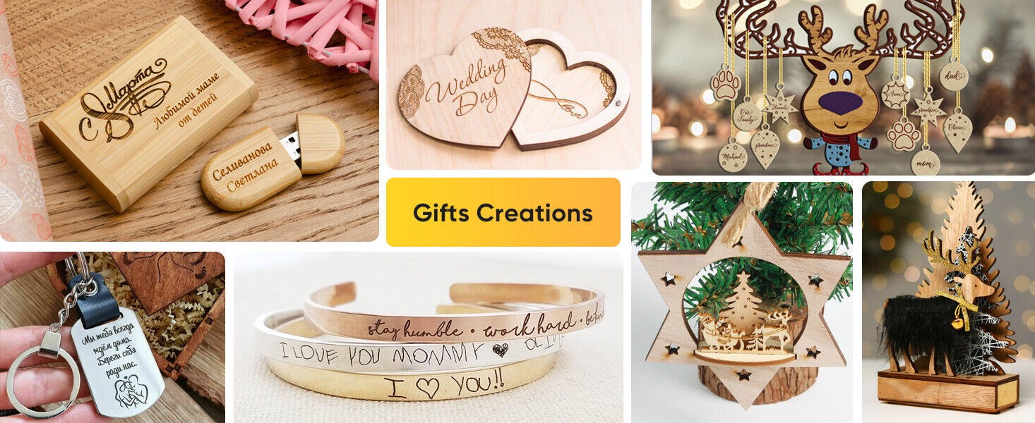 60W Laser Engraver 10000mm/min High Precision Laser Engrave Longer Ray5 5W