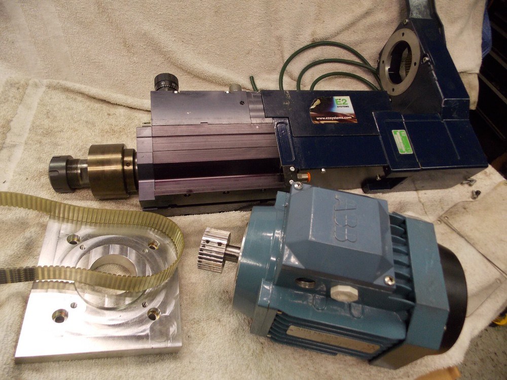 E2 Systems Electro Pneumatic Drilling Tap BEG48 Precision Production ER32 chuck