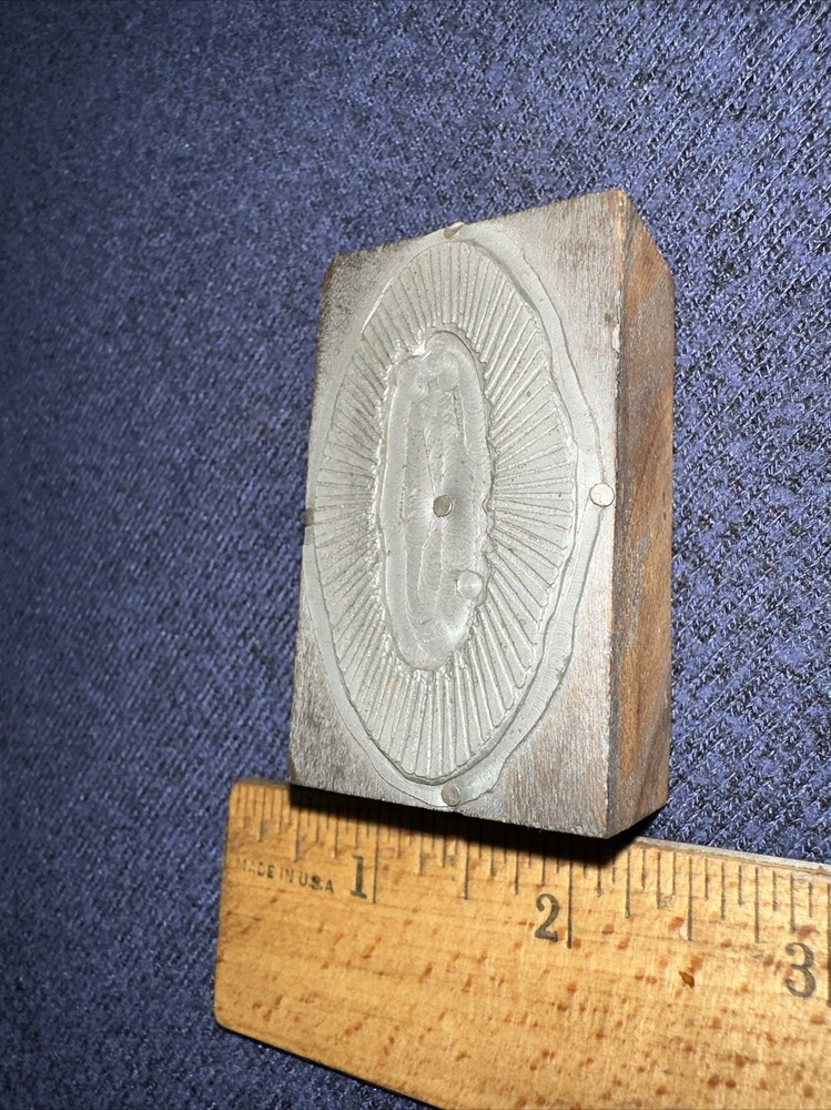 Print Block “ Border Frame “ Lead Face