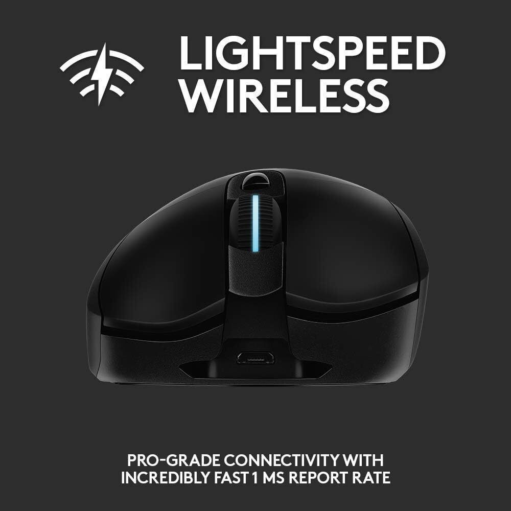 Logitech G703 RGB HERO 25K Sensor Lightspeed Wireless Gaming Mouse