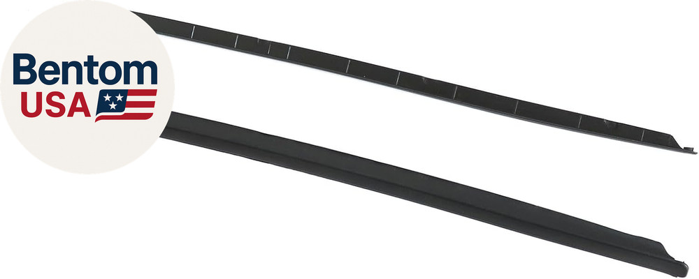 1Pair Front Right&Left Side Windshield Molding Strip Compatible with Dodge Ram 1