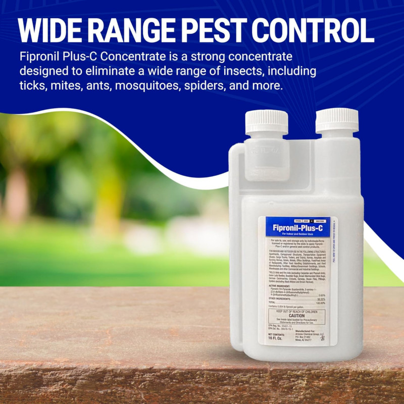 Fipronil plus C Pest Control Concentrate - Roach Killer Indoor Infestation