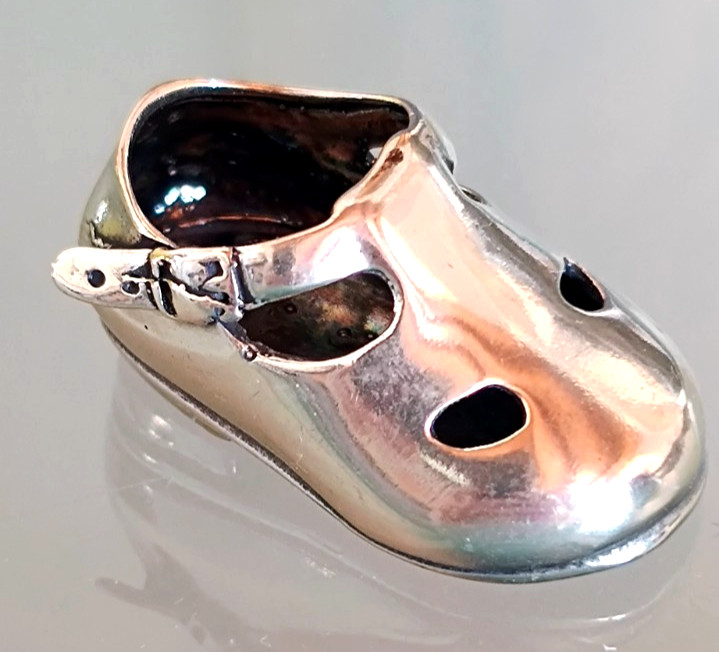 800 Silver Miniature Microfusion, Shoe