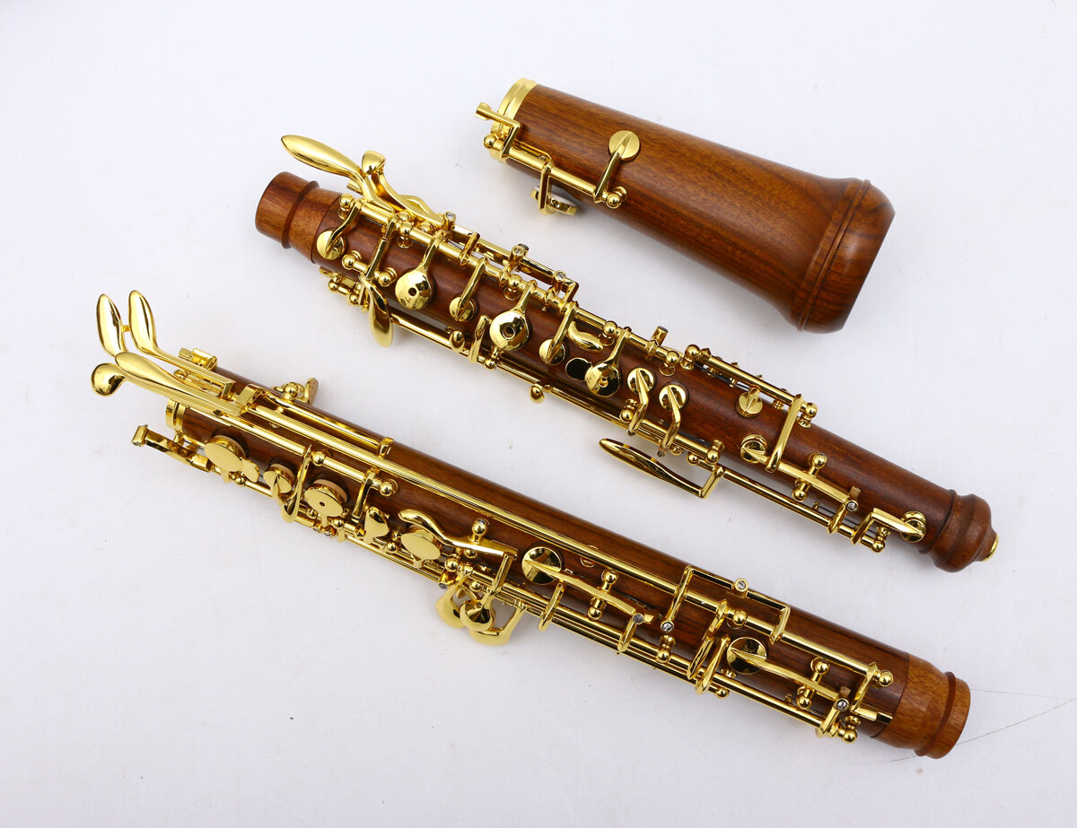Professional oboe Nice Sound C key Rosewood Body 3rd Octave left F Key With Case
