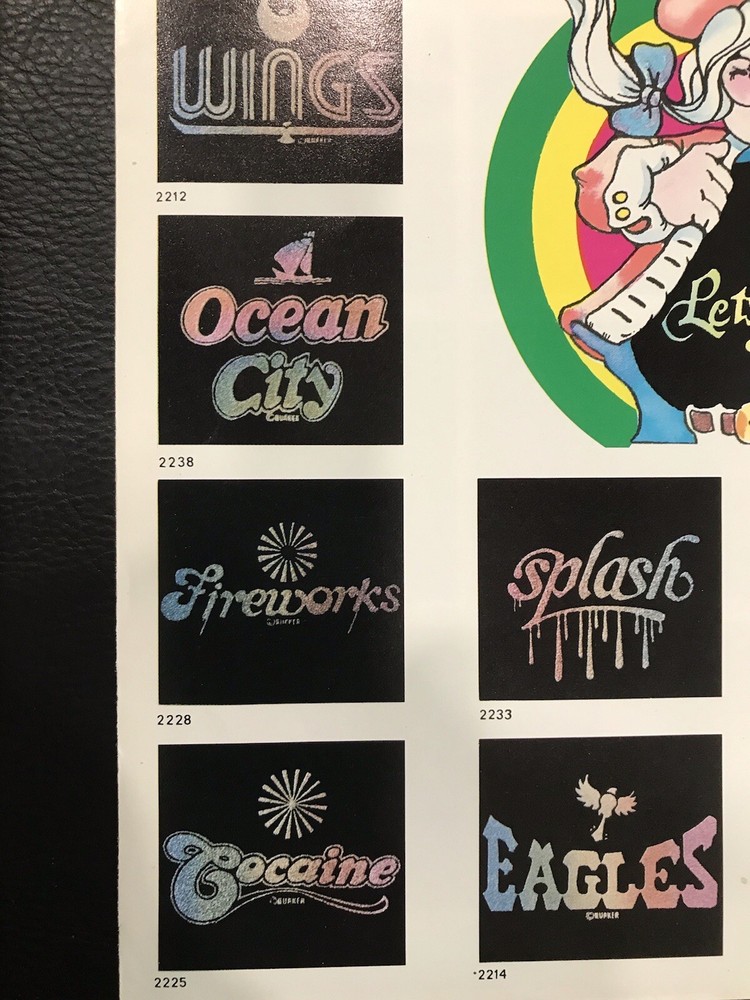 KISS QUAKER GLITTER SHIRT CATALOG 1977 1 Available