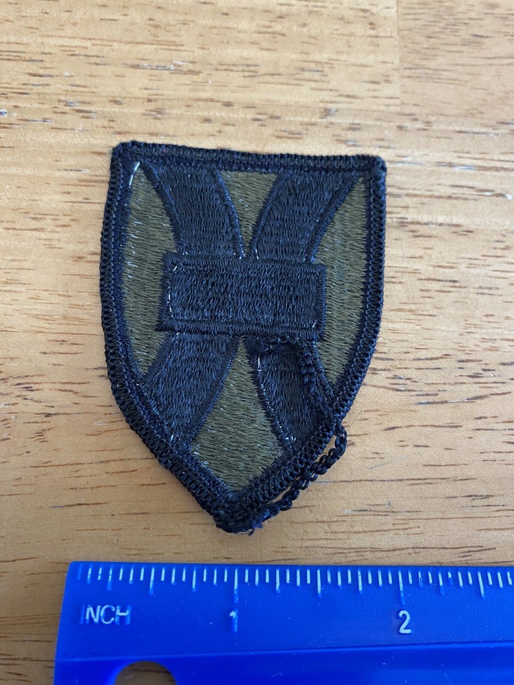 US Army 21st Sustainment Command Subdued Patch INV5687