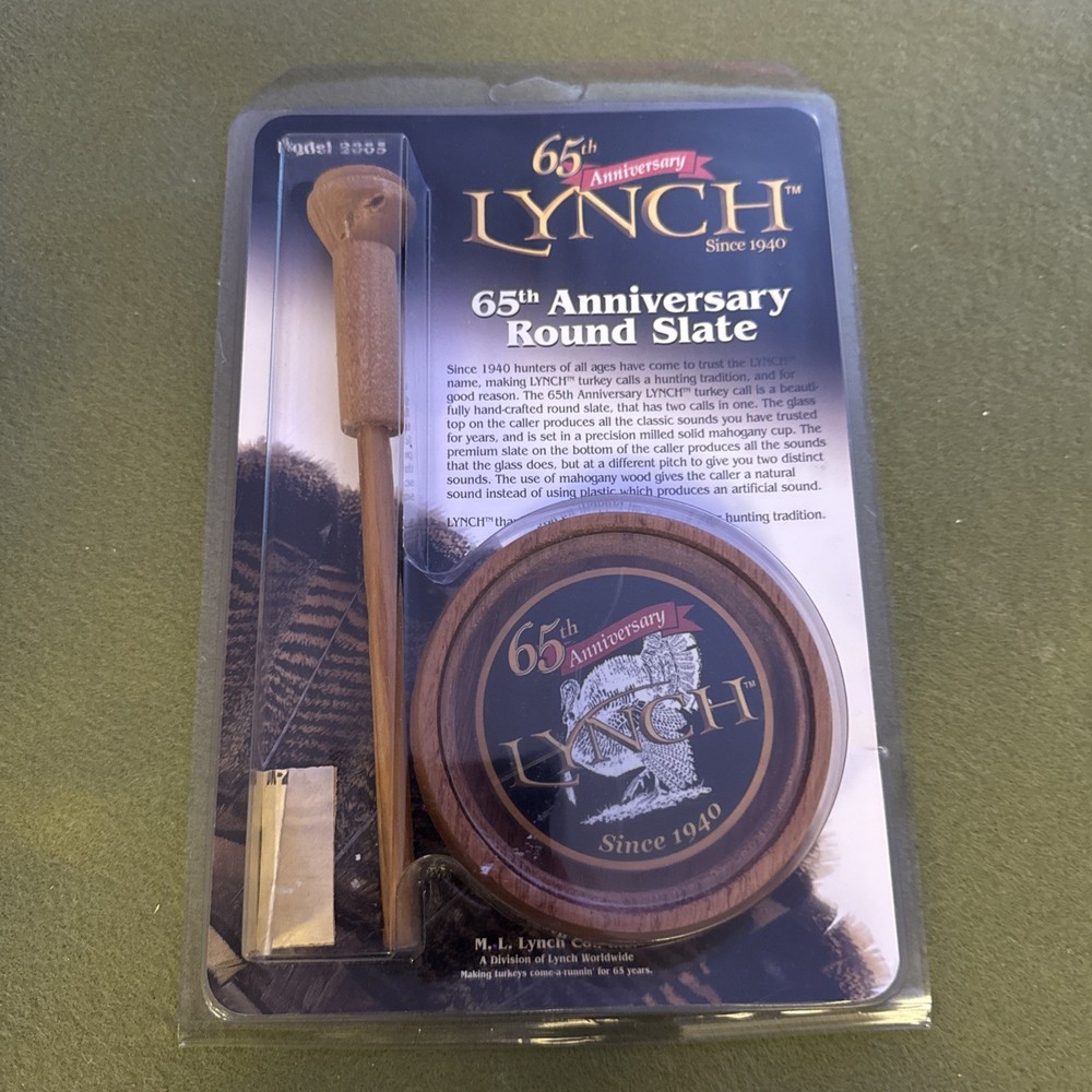 Lynch 65 Anniversary Round Slate Model 2005