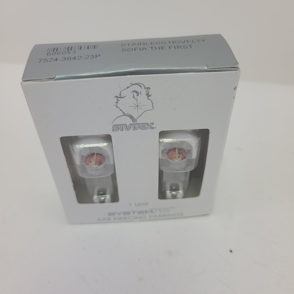 Studex System 75 Ear Piercing Earrings Stainless Sofia The First Disney Princess