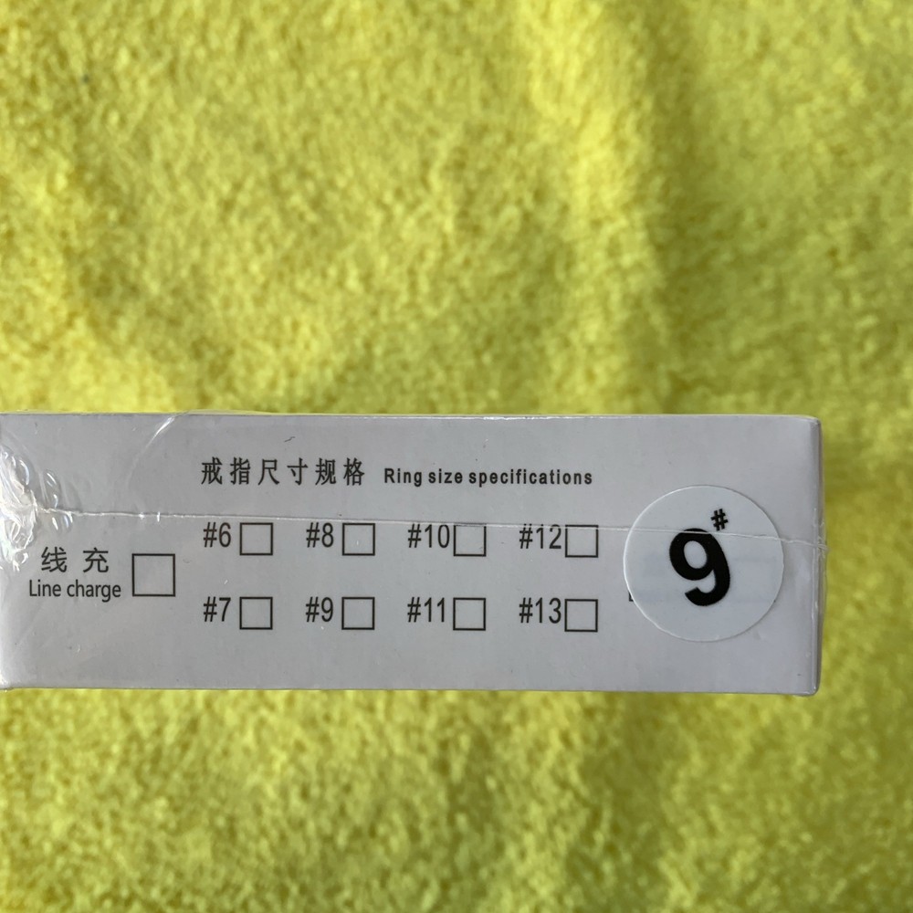 Smart Ring Size 9, Silver (New in the Box)