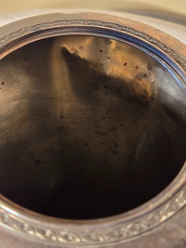 Wilcox Paisley Silver Pitcher