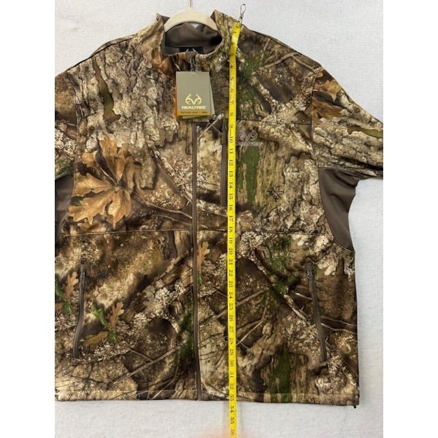 Realtree Chill Cutter Waterproof Windproof Scent Control SoftShell Jacket 3XL