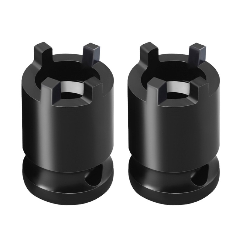 Pack Of 2 Angle Grinder Socket Wrench with 1/2inch Socket 4Pin Driver Spanner