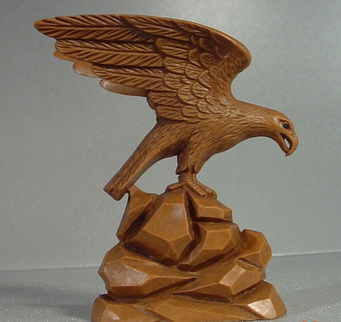 Bald Eagle Monument / Base Scale Miniature Diorama Accessory 1/24, G, 1/18 Scale