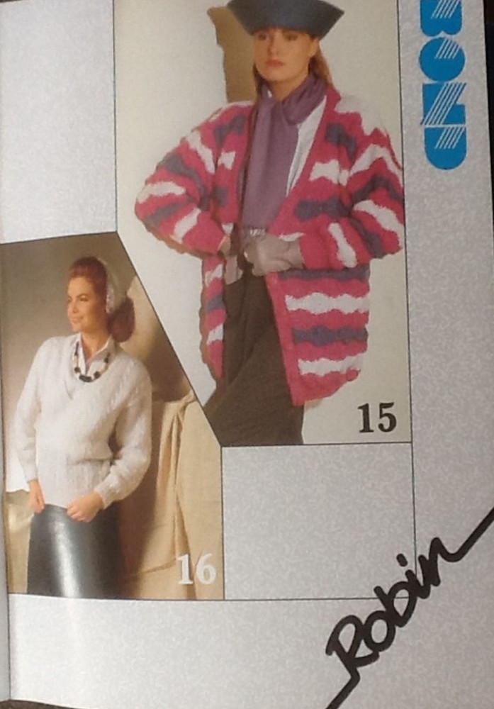 Knits with Robin Pattern Book Bond Classic USM Ultimate Sweater Machine