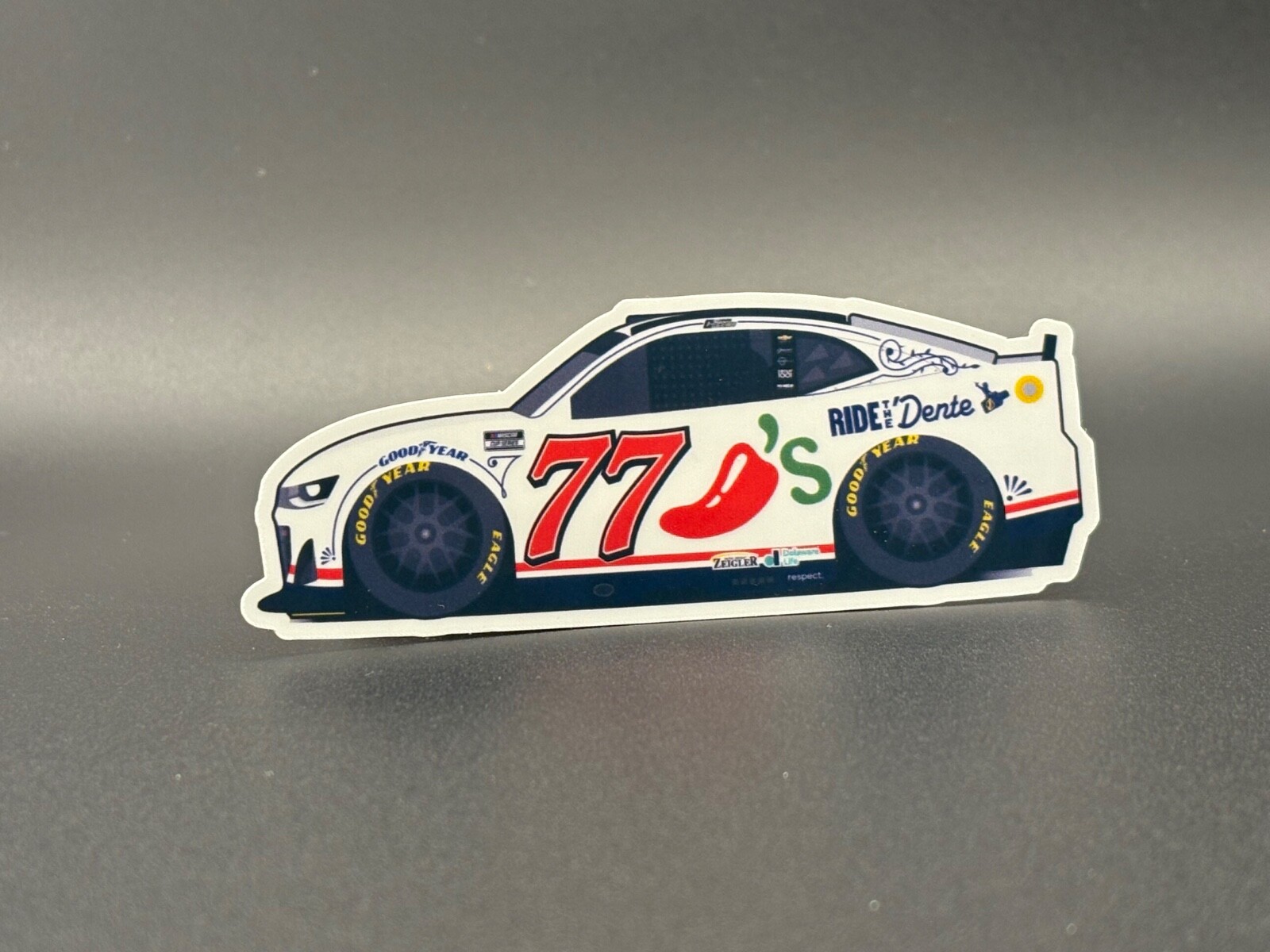 2025 NASCAR Carson Hocevar Chili's Sticker