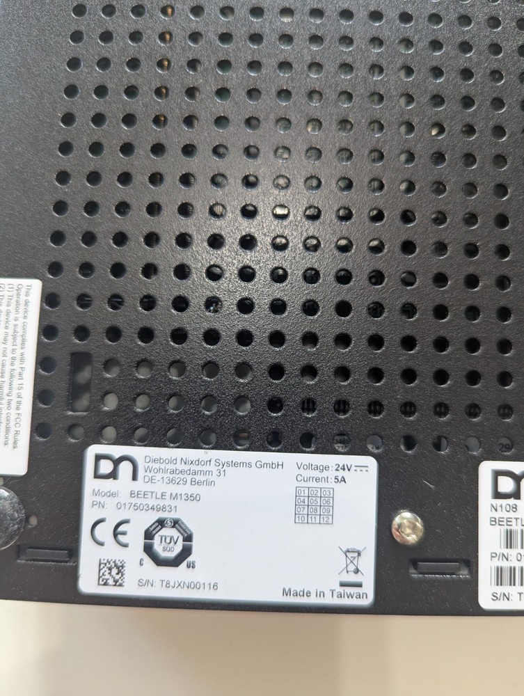 Wincor Nixdorf BEETLE M1350 POS System Celeron For Shell