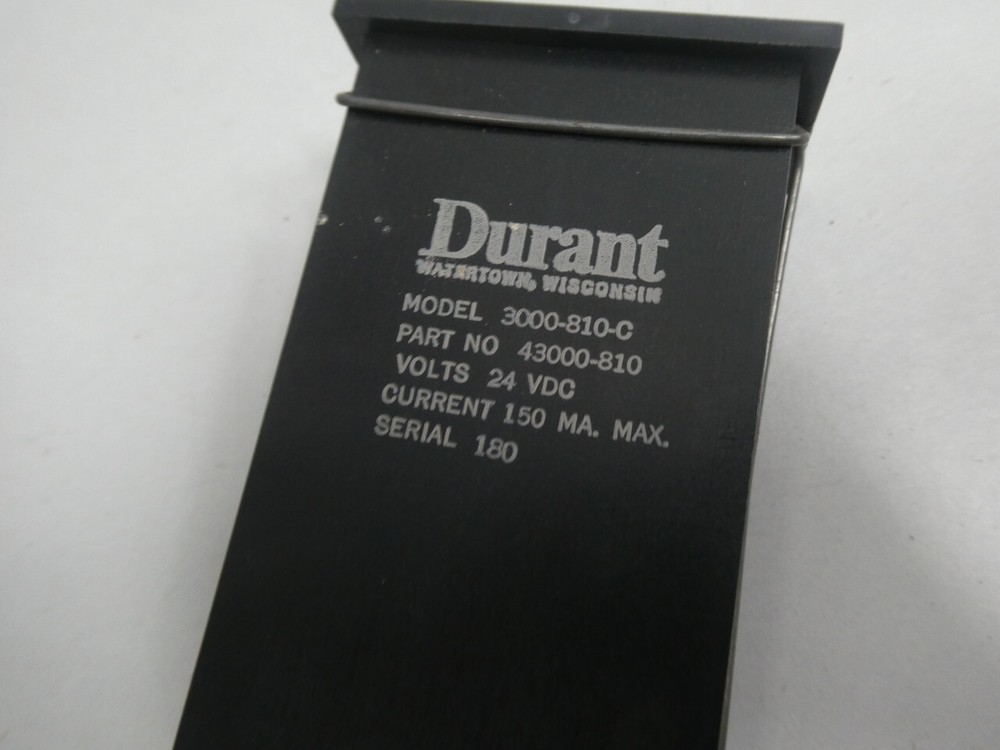 Durant 3000-810-C Totalizer 24v-dc