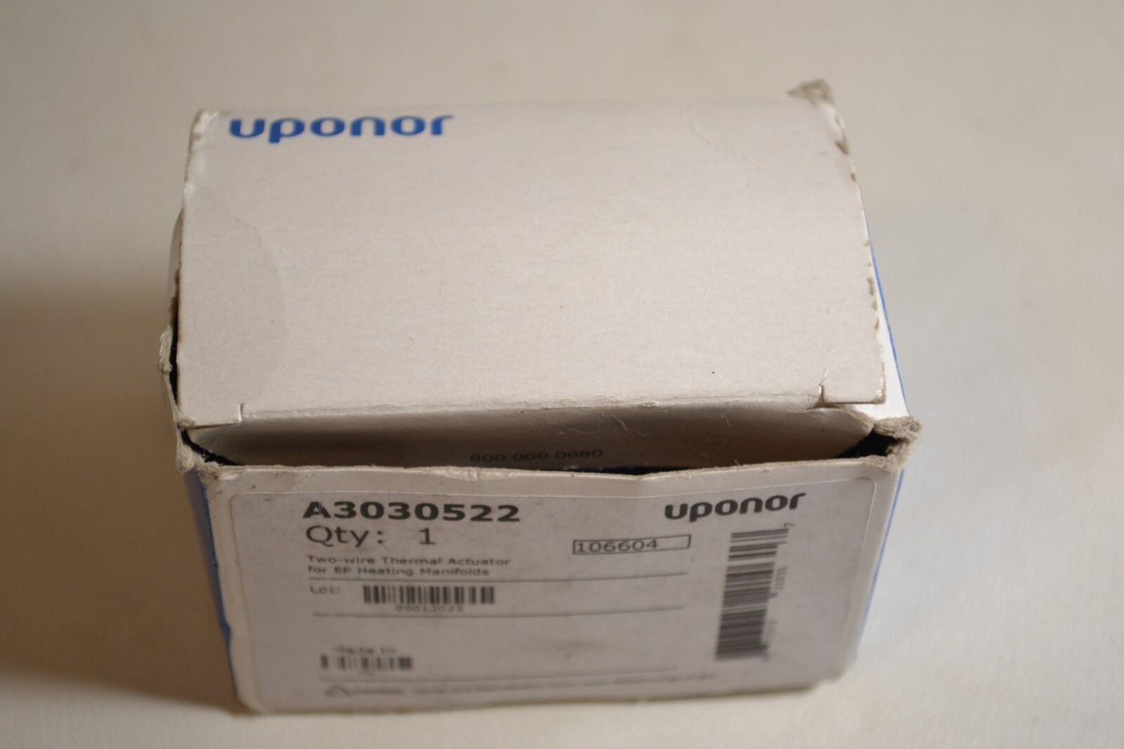 Uponor A3030522 Two Wire Thermal Actuator For EP Heating Manifolds