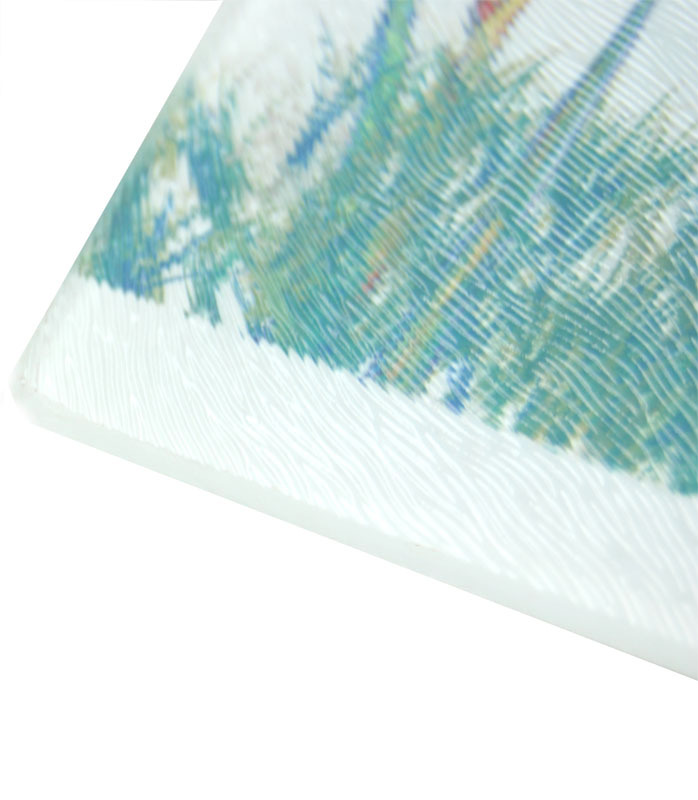 German Shepherd Cutting Board Tempered Glass