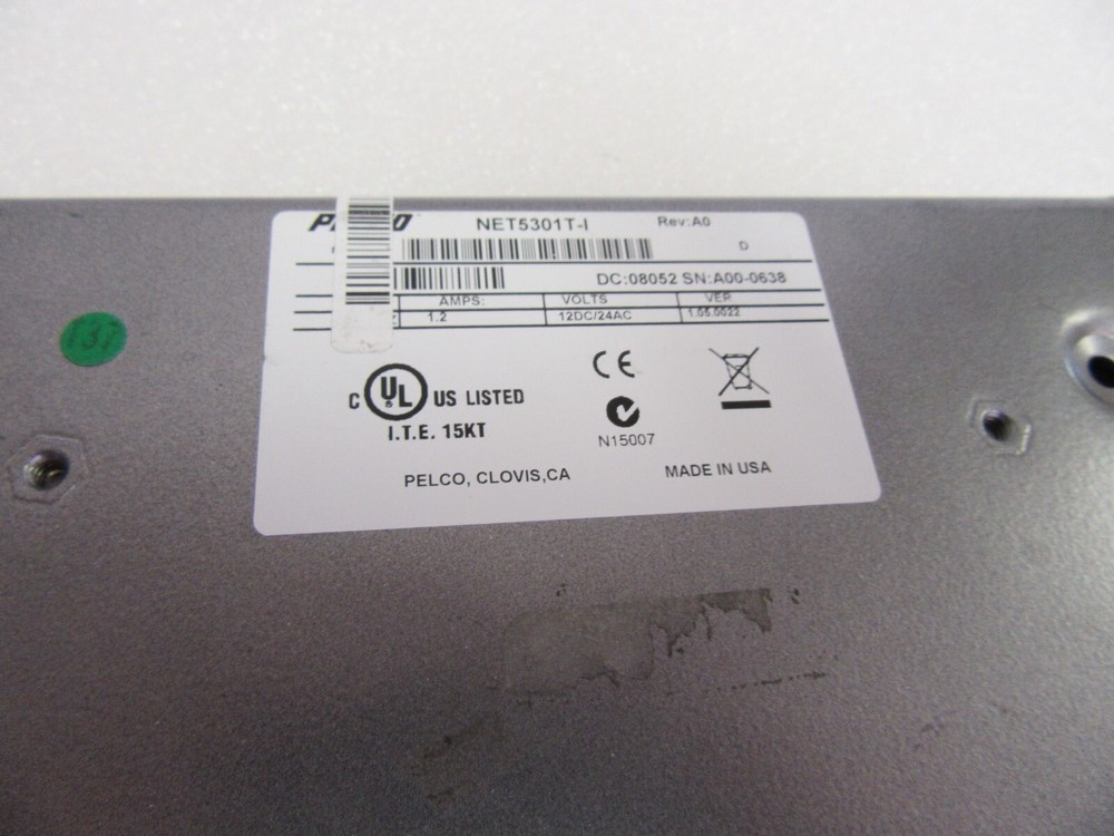 PELCO NET5301T-I VIDEO ENCODER