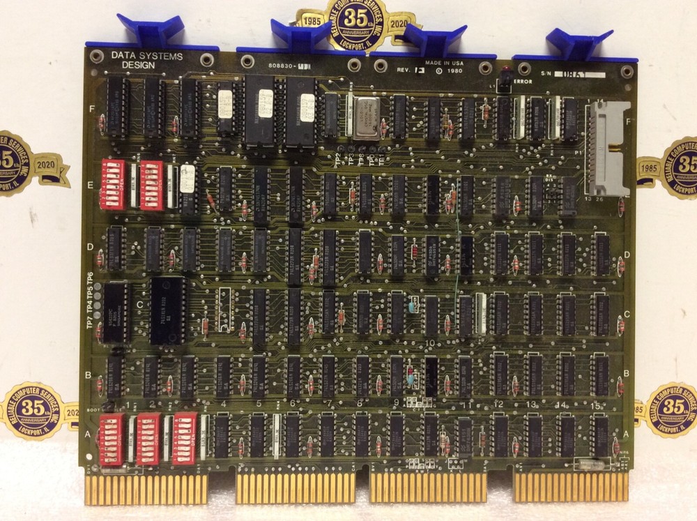 DATA SYSTEM DESIGN # 808830 808830-01 Controller bd DEC Digital Equipment Corp