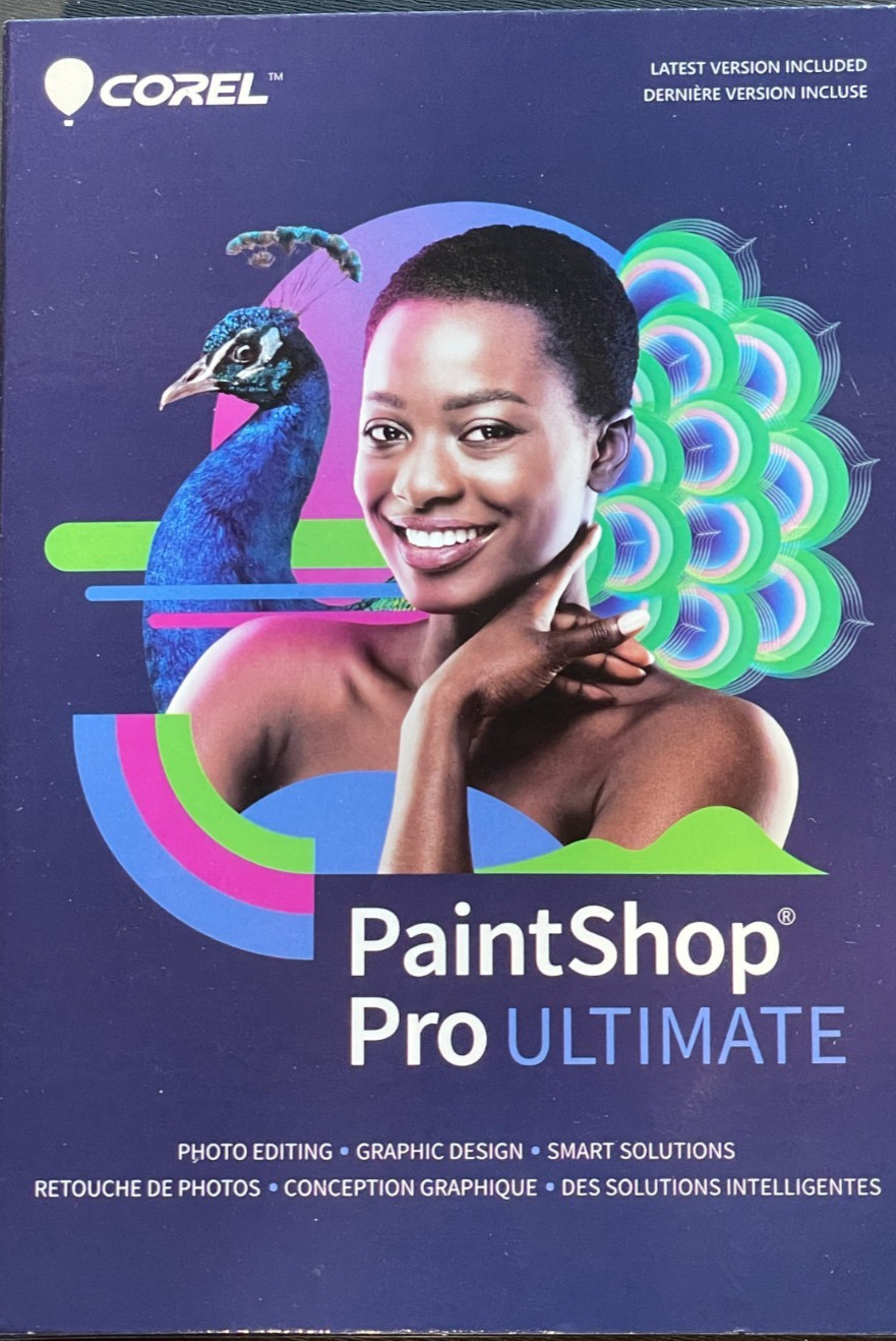 Corel PaintShop Pro Ultimate 2023 Photo Editing and Graphic Design Software NEW