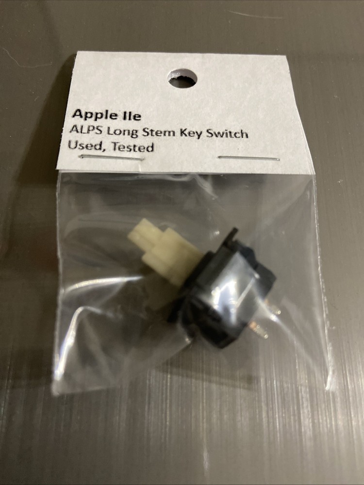 Apple 2e Keyboard Key Switch Alps Long Stem, Used/Tested