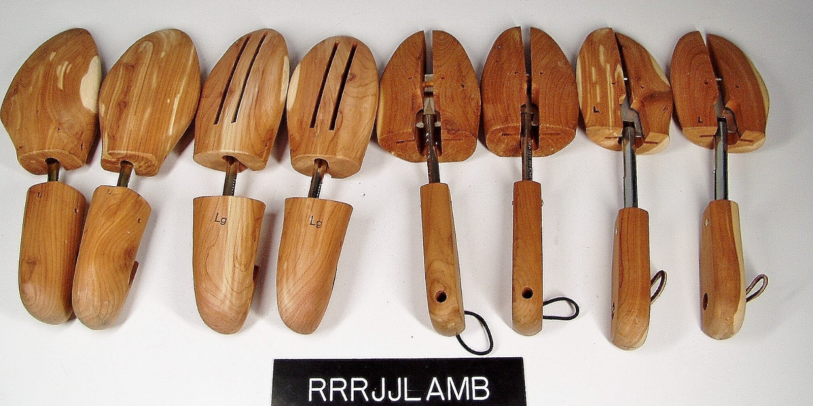 4 Pairs Cedar SHOE TREE KEEPER Lot Mens Large 10 10.5 11 11.5 12 Nordstrom +