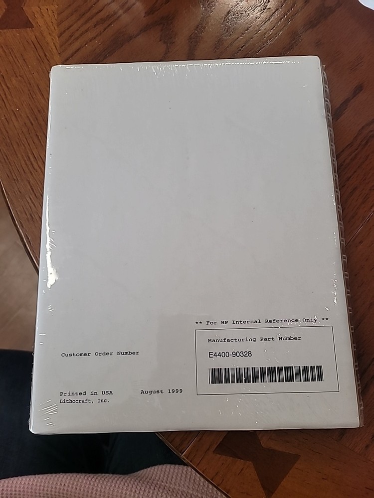 HP ESG Series Signal Generators Programming Guide