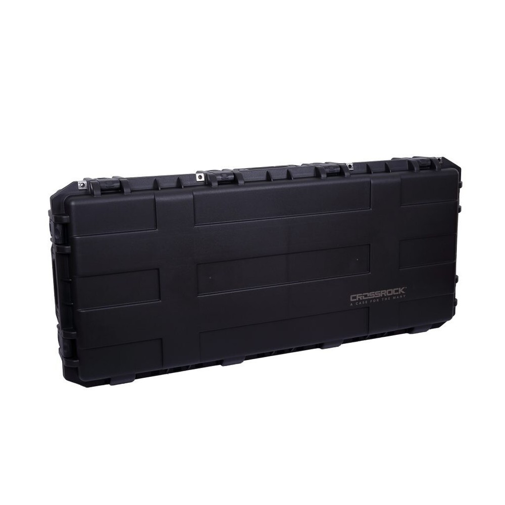 Crossrock 61-note Keyboard Case, Injection Molded PE Flight Case With Wheels