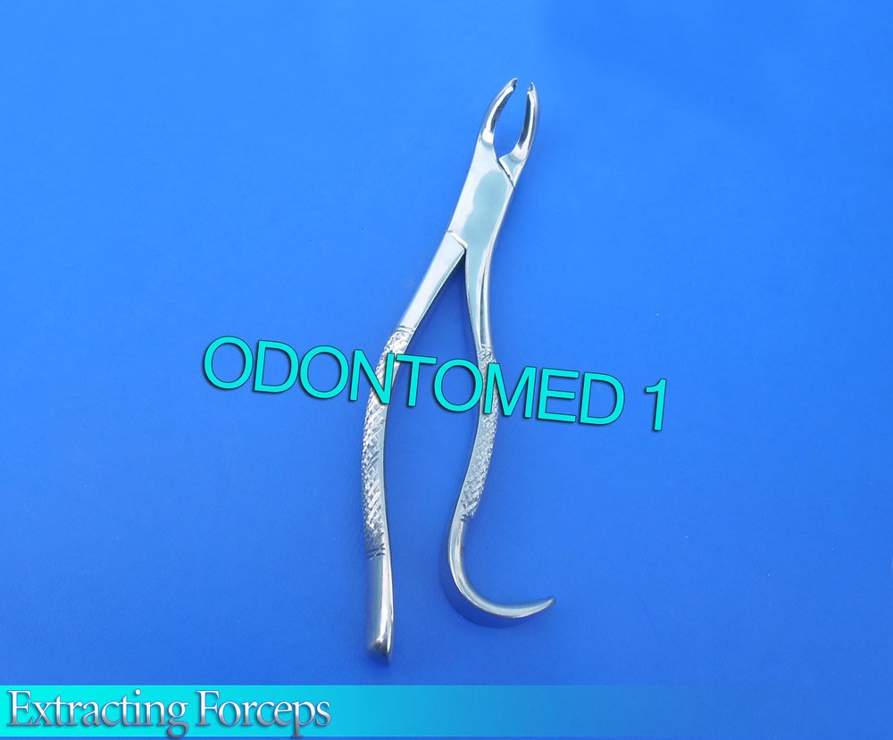 ODM Dental Tooth Extracting Forceps #287 with Serrated Jaws