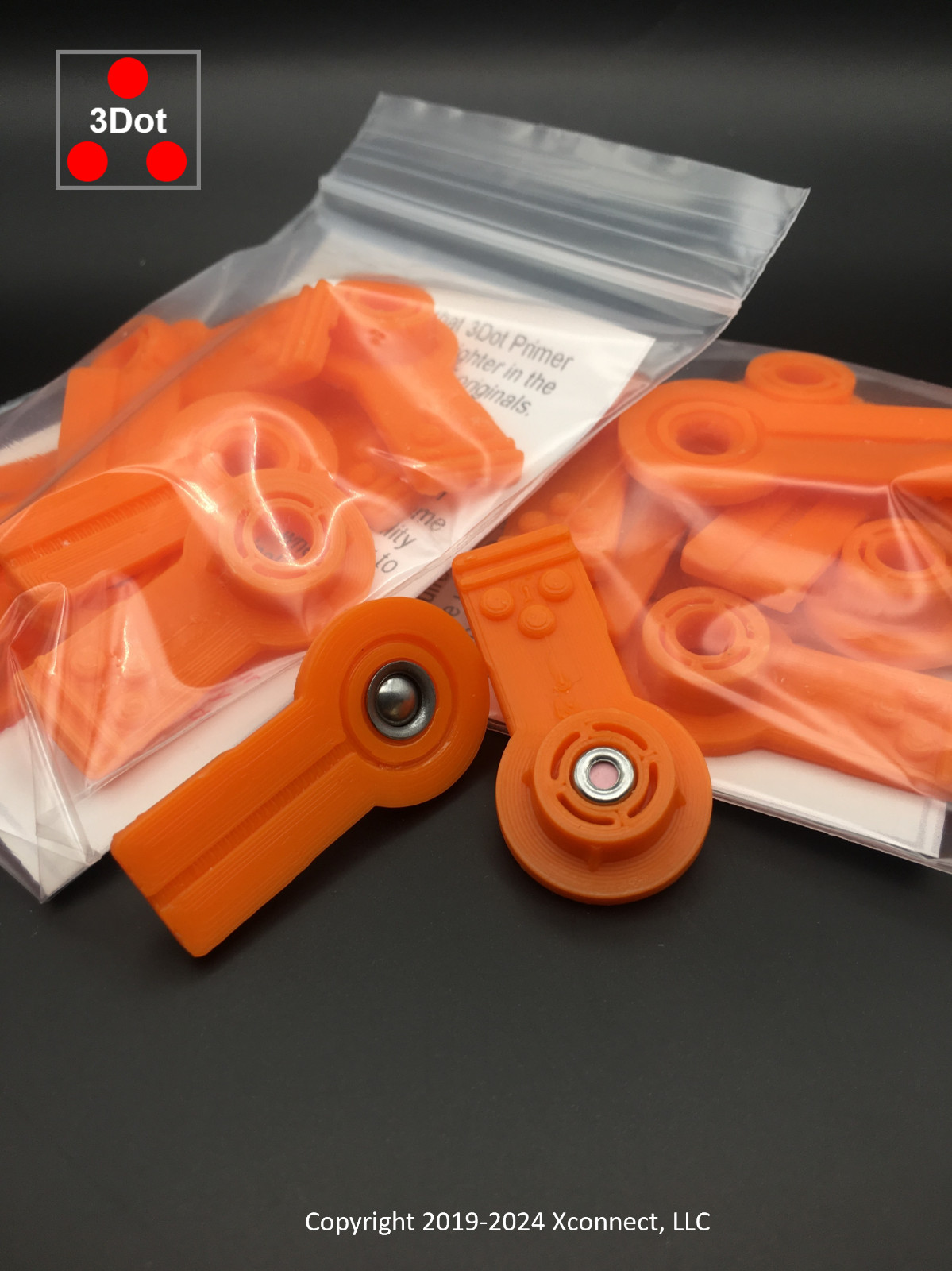 3Dot Primer Carriers for Sidekick™ and Huntsman™ Muzzle-loaders - Packs of 8