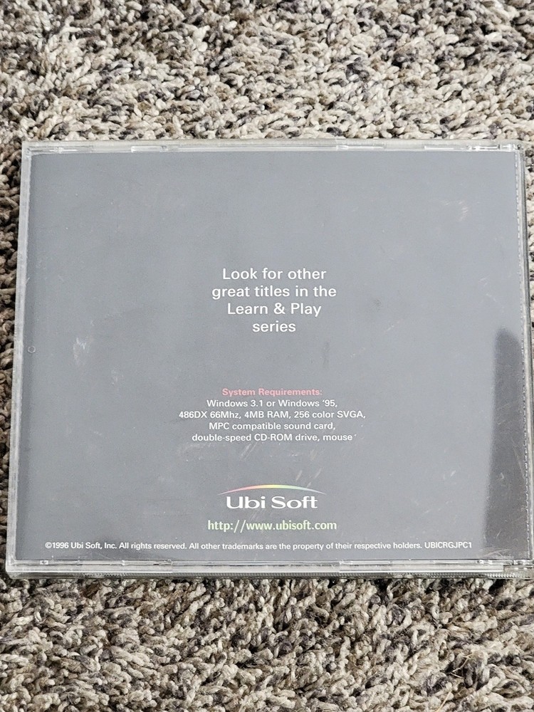 Ubi Soft Learn & Play Classic Rock Guitar Vol 1 PC CD-ROM Software 84 Lessons