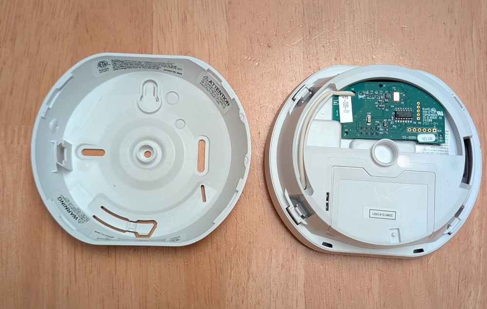 Alula RE115 Interlogix Compatible Wireless CO Alarm Sensor