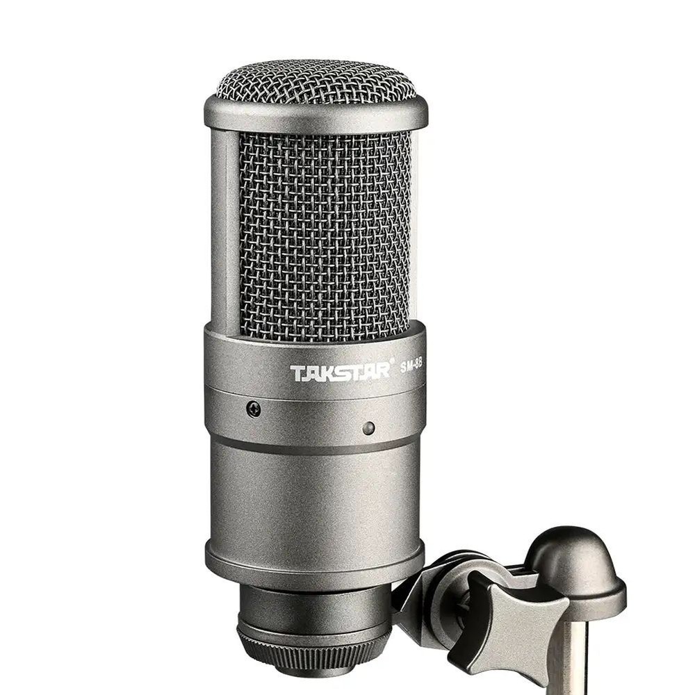 Studio Microphone/Recording Microphone, Condenser Microphone with Windpr