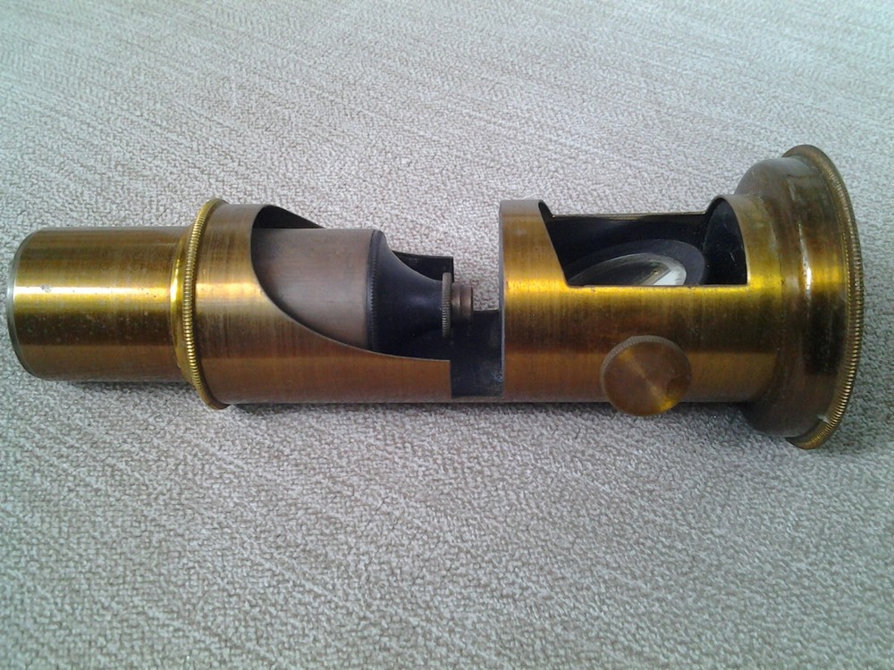 Antique miniature microscope no name 1900