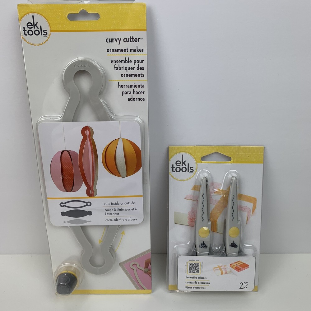 Ek Tools Ornament Maker And Decorative Scissors