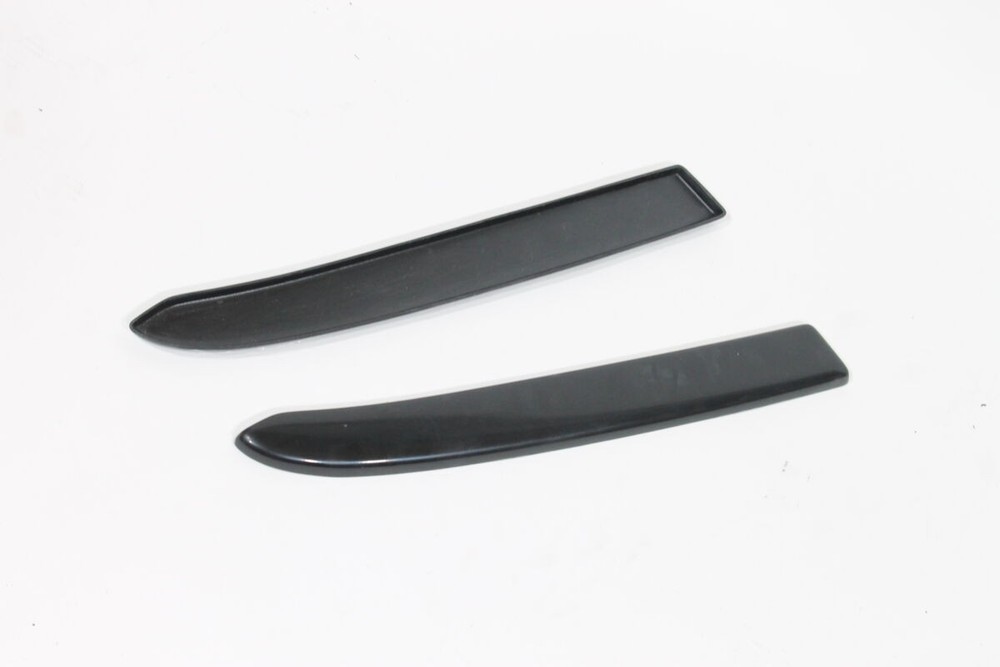 For 6 Series E63 E64 Rear bumper Side Splitters flaps ABS Gloss diffusers