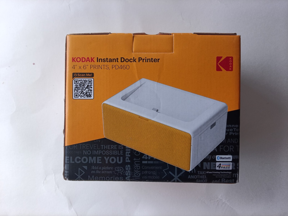 Kodak Instant Dock Plus Instant Photo Printer Bundle NEW UNOPENED White PD460