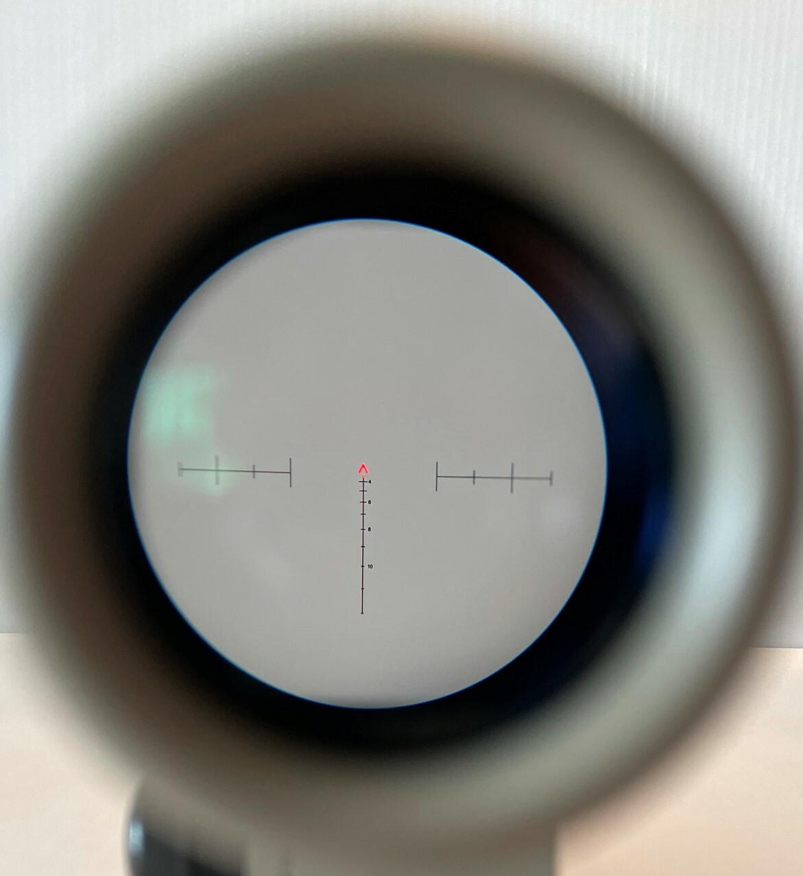 5x35 BDC Scope Fiber Optic Chevron Reticle Red Rifle Scope