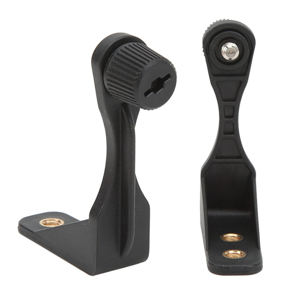 Universal L-Shaped Plastic Binocular Tripod Adapter with 1/4 inch Thread