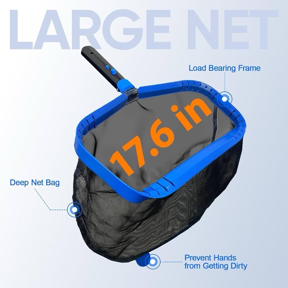 ProTuff PT-TC-17-SILT 17.5 inch Leaf Rake/Net
