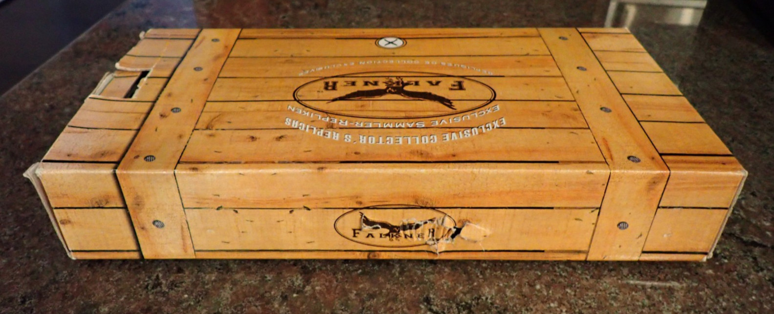 COLT PEACEMAKER NON FIRING GUN FALKNER EXCLUSIVE COLLECTOR'S REPLICAS