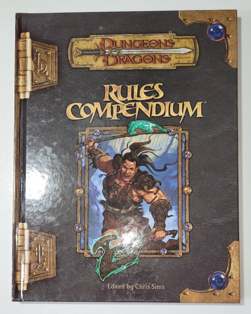 Dungeons Dragons Rules Compendium 3.5 Hardcover